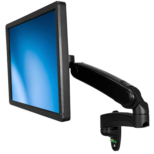 Image of a flat-screen display mounted using ARMPIVWALL