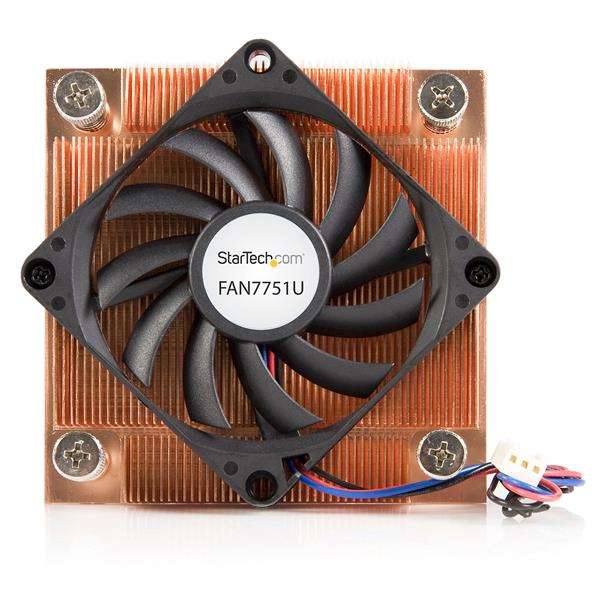 1U Low Profile 70mm Socket 775 CPU Cooler Fan w/ Heatsink & TX3