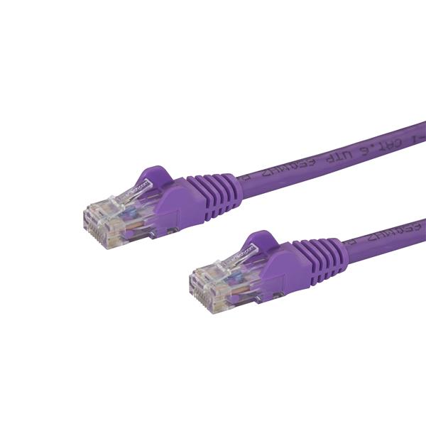Snagless Cat6 Patch Cable (UTP) - Purple