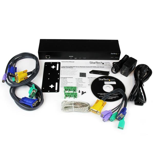 IP KVM Switch with Power Control Server Remote Control