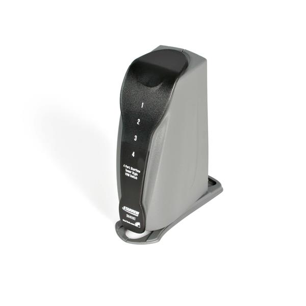 4 Port Tower Style PS/2 KVM Switch Kit with Cables