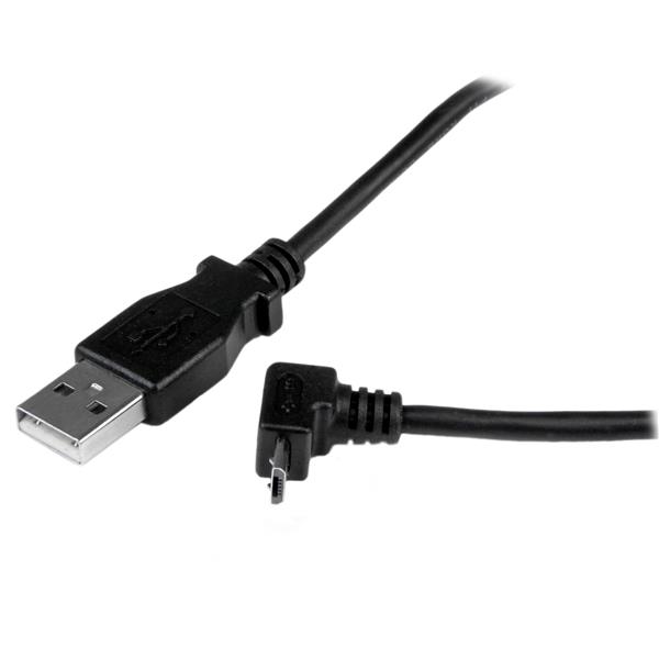 0.5m USB to Up Angle Micro USB Cable USB 2.0 Cables