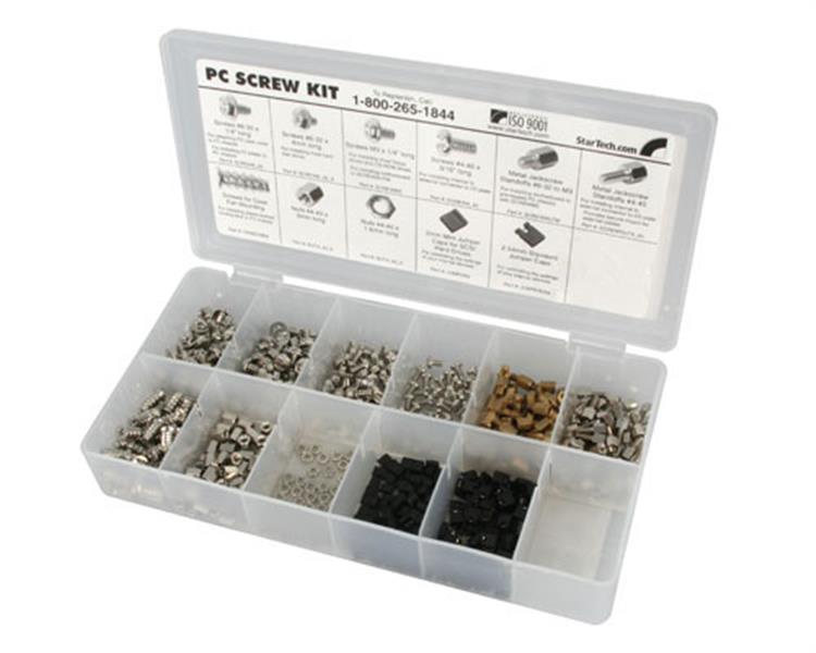 PC Screws Deluxe Assortment PC Screws and Jumpers