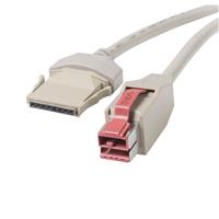 24V to 1x8 PoweredUSB Cable
