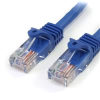 Snagless Crossover Cat5e Patch Cable (UTP) - Blue Snagless Crossover Cat5e Patch Cable (UTP) - Blue