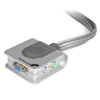 2 Port Micro PS/2 VGA Cable KVM Switch 2 Port Micro PS/2 VGA Cable KVM Switch