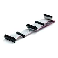 Universal Floppy Drive Ribbon Cable for 3.5 or 5.25in Drives Universal Floppy Drive Ribbon Cable for 3.5 or 5.25in Drives
