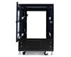 15U 19in Black Server Rack Cabinet with Fans 15U 19in Black Server Rack Cabinet with Fans