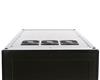 15U 19in Black Server Rack Cabinet with Fans 15U 19in Black Server Rack Cabinet with Fans
