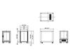 15U 19in Black Server Rack Cabinet with Fans 15U 19in Black Server Rack Cabinet with Fans