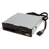 3.5in Front Bay 22-in-1 USB 2.0 Multi Media Memory Card Reader - Black