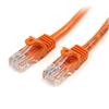 Snagless Crossover Cat5e Patch Cable (UTP) - Orange Snagless Crossover Cat5e Patch Cable (UTP) - Orange