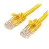 Snagless Crossover Cat5e Patch Cable (UTP) - Yellow Snagless Crossover Cat5e Patch Cable (UTP) - Yellow