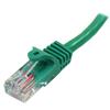 Snagless Cat5e Patch Cable (UTP) - Green Snagless Cat5e Patch Cable (UTP) - Green