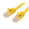 Snagless Cat5e Patch Cable (UTP) - Yellow Snagless Cat5e Patch Cable (UTP) - Yellow