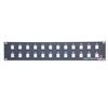 Rackmount Blank Patch Panel for Keystone Jacks (24-Port, 2U)