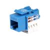 Cat 6 RJ45 Keystone Jack Blue - 110 Type