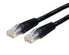 15m Cat 6 Black Molded RJ45 UTP Gigabit Cat6 Patch Cable - 15 m Patch Cord