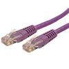 15 ft Cat 6 Purple Molded RJ45 UTP Gigabit Cat6 Patch Cable - 15ft Patch Cord