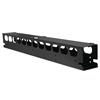 30U Vertical Server Rack Cable Manager with Hinged Cover
