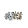 50 Pkg M5 Mounting Screws and Cage Nuts for Server Rack Cabinet