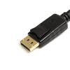 DisplayPort® Port Saver Cable - M/F - 6in