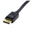 DisplayPort® Panel Mount Cable - F/M - 3ft