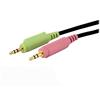 4-in-1 USB Dual Link DVI-D KVM Switch Cable w/ Audio & Microphone 4-in-1 USB Dual Link DVI-D KVM Switch Cable w/ Audio & Microphone