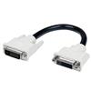 6in DVI-D Dual Link Digital Port Saver Extension Cable M/F