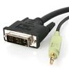 6 ft DVI-D Single Link Digital Video Monitor Cable w/ Audio - M/M