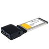 2 Port ExpressCard SuperSpeed USB 3.0 Card Adapter