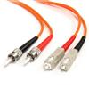 Multimode Duplex Fiber Cable (ST-SC) Multimode Duplex Fiber Cable (ST-SC)