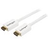 1m (3 ft) White CL3 In-wall High Speed HDMI® Cable – HDMI to HDMI - M/M
