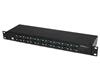 16 Port Rackmount FTDI USB to Serial COM Adapter Hub - RS232 Multiplexer