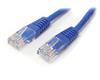15m Cat5e Blue Molded RJ45 UTP Cat 5e Patch Cable - 15 m Patch Cord