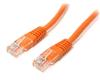 15m Cat5e Orange Molded RJ45 UTP Cat 5e Patch Cable - 15 m Patch Cord