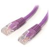 3 ft Cat5e Purple Molded RJ45 UTP Cat 5e Patch Cable - 3ft Patch Cord