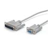 6 ft DB25 to DB9 Serial Modem Cable - M/F