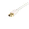 Mini DisplayPort® to DisplayPort Adapter Cable - M/M (White) Mini DisplayPort® to DisplayPort Adapter Cable - M/M (White)
