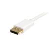 Mini DisplayPort® to DisplayPort Adapter Cable - M/M (White) Mini DisplayPort® to DisplayPort Adapter Cable - M/M (White)