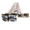 4 Port RS232 Mini PCI Express Serial Card w/ 16650 UART