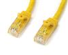 15m Yellow Gigabit Snagless RJ45 UTP Cat6 Patch Cable - 15 m Patch Cord