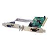 2 Port PCI RS232 Serial Adapter Card w/ 16950 UART - Dual Voltage