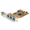 3 Port PCI 12V PoweredUSB Adapter Card - USB PlusPower