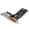 5 Channel PCI Sound Adapter Card with AC97 3D Audio Effects