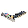 5 Channel Low Profile PCI Sound Adapter Card – 24 Bits