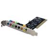 7.1 Channel PCI Digital Surround Sound Adapter Card - 24 bit