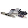 2 Port PCI Express / PCI-e Parallel Adapter Card – IEEE 1284 with Low Profile Bracket