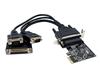 2S1P PCI Express Serial Parallel Combo Card with Breakout Cable
