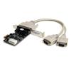 2 Port RS232 PCI Express Serial Card with Power Output